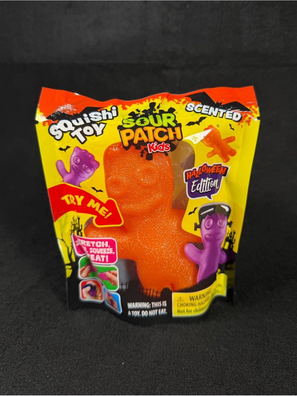 Sour Patch Kids Halloween Edition Scented Squishi Toy - Orange